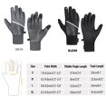 thumbnail image 3 of Winter Warm Gloves Touchscreen Fleece Waterproof Cycling Gloves, 3 of 8