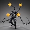 thumbnail image 4 of Agent Venom Eugene "Flash" Black/White Movable Action Figure Model Box Set, 4 of 9