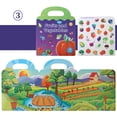 thumbnail image 2 of C Reusable Sticker Activity Book For Kids 10 Scenes With Removable Pvc Stickers Fun Learning Toy For Toddlers Quiet Book Travel Entertainment 9.25 X 12 Inches, 2 of 3