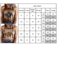 thumbnail image 2 of Hauts d'Été pour Femmes à Col Licou Sans Manches T-Shirts Unis Blouses Décontractées Amples, 2 of 2