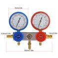 thumbnail image 1 of Jauge de Fluor pour Réfrigérateur, 0-500psi Étanche Haute Précision Jauge de Diagnostic en Caoutchouc pour R134A R12 R22, 1 of 8