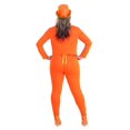 thumbnail image 4 of Adult Female Orange Tuxedo Costume, 4 of 6