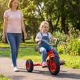 thumbnail image 4 of Gymax Kids Tricycle w/15 Inch Inflatable Rubber Tires Adjustable Handlebar & Seat Red, 4 of 10
