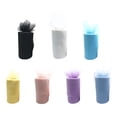 thumbnail image 4 of kurtrusly Rouleaux de Tulle pour Bricolage et Décoration Intérieure Rouleau de Tulle Doux et Confortable violet 1Ensemble, 4 of 6