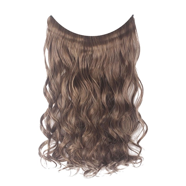 Fridja Rallonges de Cheveux Épaisses à Clip, Boucles Lisses, Postiche pour Tête Complète à Clip