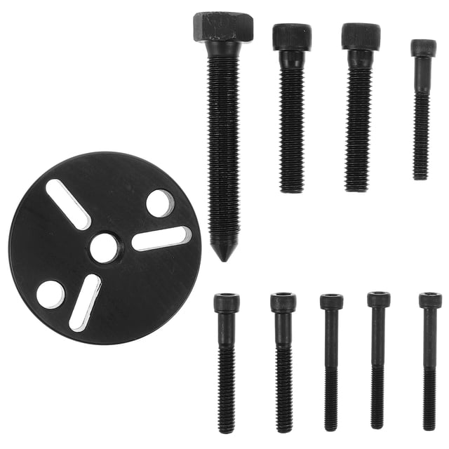 KAKOWELY Outil d'Embrayage de Voiture pour Climatisation Auto Outils de Réparation de Climatisation Élimination du Compresseur Tête de Pompe Kit de Dissolvant d'Embrayage de Compresseur de Climatisation Climatiseur Auto Automobile Outil Auto