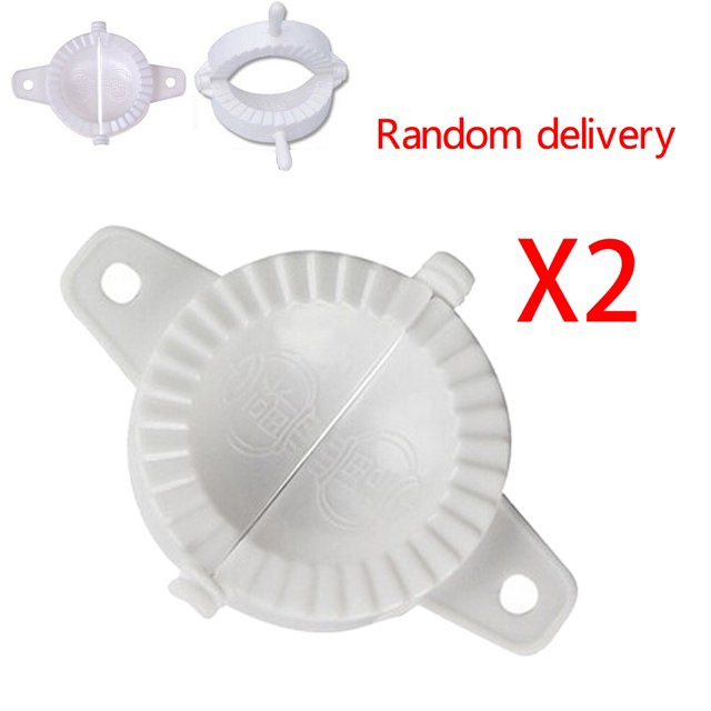 2X Press Plastic Dough Dumpling Pie Making Maker Mini iron coin purse Mould Baohd