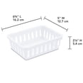 thumbnail image 2 of Sterilite White Mini Storage Tray, 2 of 3