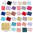 thumbnail image 2 of Extension Strap Bra Extender Buckle 3 Hook Women Accessories Practical Elastic Multicolor Clips Tight 3 Rows Underwear coffee, 2 of 6
