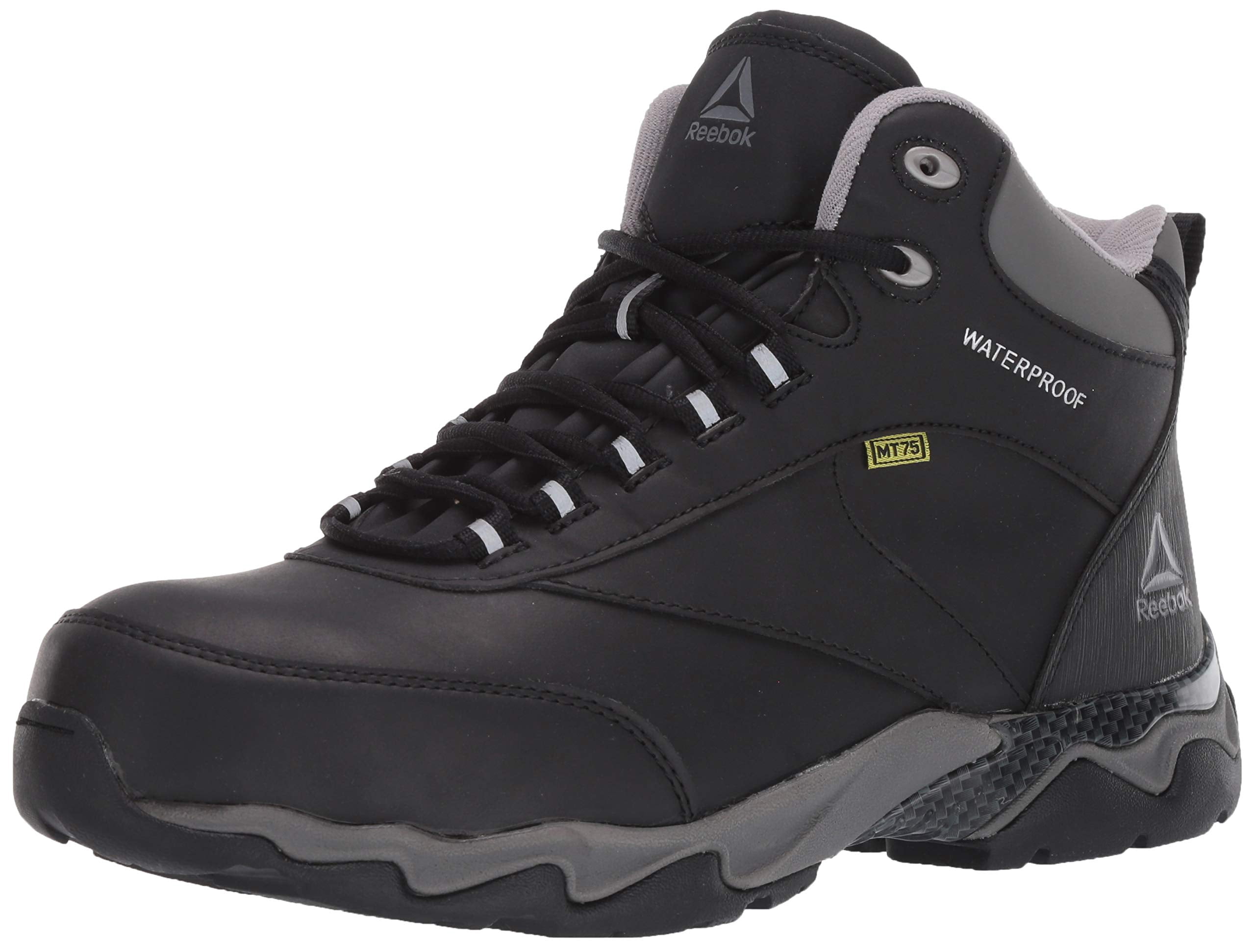 Reebok Work Men's Beamer RB1067 Work Shoe, Black, 8.5 W US