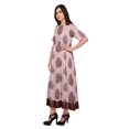 thumbnail image 2 of Moomaya Kurti Longue Imprimée Tenue d'Été Tunique Ligne A pour Femmes, 2 of 5