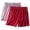 Wine, variant on Cameland 2PC Womens Plus Sized Pajama Shorts Solid Color Cotton Lounge Shorts Loose Fitted Sleep Shorts Softs Comfy Elastic Bottoms