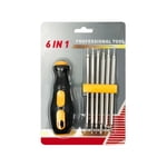 Precision Screwdriver Set 6-In-1 Yu-Shaped Shaped Multi-Function Household Disassembly Screwdriver 12-In-1 Screwdriver Set Small Screwdriver Set