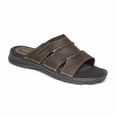 thumbnail image 1 of Rockport Men DARWYN SLIDE BROWN II/LEATHER SANDAL, 1 of 4