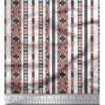 thumbnail image 1 of Soimoi Polyester Crepe Fabric Ikat Southwestern Fabric Prints by Yard 52 Inch Wide, 1 of 3