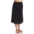 thumbnail image 1 of Women's Shadowline 6419 Adjustable Length Half Slip (Black 2X), 1 of 1