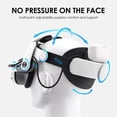 thumbnail image 4 of BOBOVR M3 Pro VR Head Strap accessory Compatible with Meta Quest 3 Quest 3s Comfortable Battery Headband Extended Playtime Replacement for Elite Strap, 4 of 8