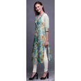 thumbnail image 3 of Bimba Robes Tuniques Droites en Coton pour Femmes Kurti Imprimé Tenue d'Été Kurta-Medium, 3 of 6