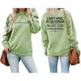 thumbnail image 2 of Huaizzzy Chandail de Mode d'Hiver pour Femmes, Imprimé Festif de Noël, Haut à Col Rond, Chandails et Robes Ajustés pour Femmes avec Cardigan Assorti, Hauts Décontractés et Chauds pour Femmes, Chandail pour Femmes, Chandail à Capuchon à Rayures Colorées pour Femmes, 2 of 4