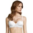 thumbnail image 1 of Maidenform Womens Love the Lift Push-Up Balconette Underwire Bra, 34A, White, 1 of 2