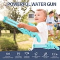 thumbnail image 4 of Water Gun under $5! CQCYD Water Gun Toy for Pool Beach and Outdoor Play, Pull Back Water Shooter for Kids Water Fight, Large Capacity Water Blaster for Summer Party and Games, 4 of 7