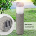 thumbnail image 3 of Ymiko Ideal Waterproof Solar Power LED Light , Stone Lamp,Ideal Waterproof Solar Power LED Light for Garden Path Courtyard Stone Lamp, 3 of 10