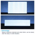 thumbnail image 4 of Unique Bargains Reflective Patch 1'x4' 2'x3', 7 Pcs Safety Appliques, White, 4 of 6
