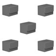 thumbnail image 2 of maskred Stylish and Secure Card Deck Storage Holder Organizer with Magnetic Closure TCG Display Gray 5Set, 2 of 6