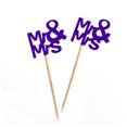 thumbnail image 2 of Darling Souvenir Wedding Cupcake Toppers Party Dessert Decorations - Pack Of 20, 2 of 3