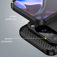 thumbnail image 3 of PANDACO Black Brushed Metal Case for Google Pixel 10 Pro XL, 3 of 5