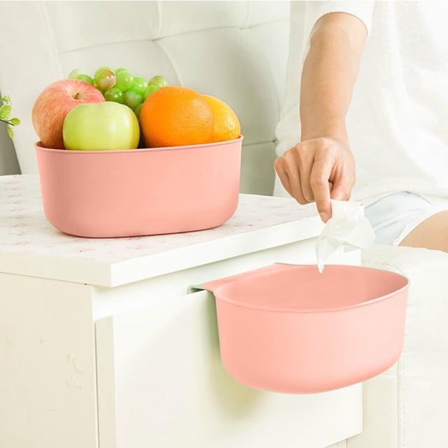 White Plastic Storage Bins For Pantry Organization With Four Handles