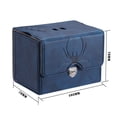 thumbnail image 4 of Zoopin Boîte de Plateau en Cuir avec Compteur de Vie Rotatif Intégré (Bleu), 4 of 4