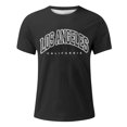 thumbnail image 4 of Kcodviy Homme Été Décontracté Lettre Hommes T-Shirts Vintage Imprimé T-Shirt Blouse Hommes T-Shirts Décontracté Manche Courte Col Rond Papier Transfert Foncé pour T-Shirts Hauts T-Shirt, 4 of 4