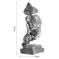thumbnail image 1 of Creative decorative statues modern resin art for home,yard and office decoration, 1 of 7