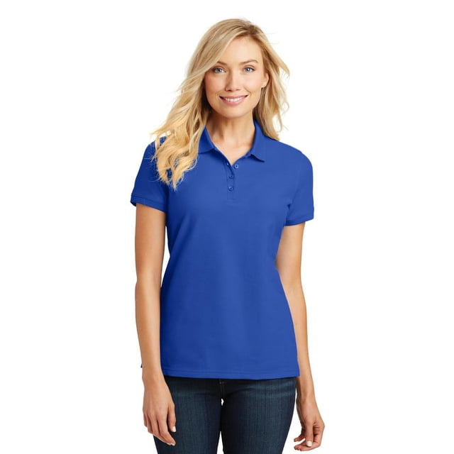 Port Authority ® Polo Piqué Classique de Base pour Femmes. L100 TP True Royal