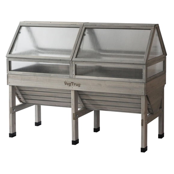 VegTrug Medium Cold Frame - Grey Wash
