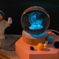 thumbnail image 3 of MesaSe 3d Glowing Crystal Ball Night Light Ornament Creative Coloful Night Scene Lamp With Base For Home Decor Gift, 3 of 9