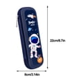 thumbnail image 2 of TopLLC Office Supplies Small Crowd Plastic Pencil Case For Pupils Large Capacity Pencil Case For Girls High Face Value Pencil Case Back to School Supplies, 2 of 2