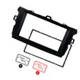 thumbnail image 3 of cpengpj Clearance 2Din ABS Car Stereo Radio Fascia Panel Frame For Corolla 2008-2010, 3 of 7