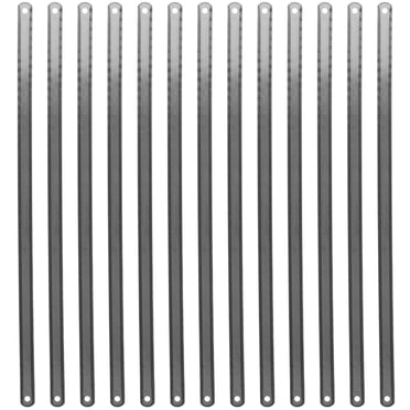 MOVTOTOP 25Pcs Hacksaw Blades Carbon Steel for Wood Cutting Metal Processing