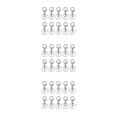thumbnail image 1 of Maytalsory 10pcs Metal Carabiners Lobster Claw For Keychain - Strong And Functional Accessories For Easy Key WhiteK lobster +spla 3Set, 1 of 6