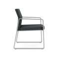 thumbnail image 4 of Fauteuil d'Invité pour Réception et Salle d'Attente en Soins de Santé Gansett / Acier Argenté / Gris Foncé, 4 of 5