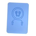 thumbnail image 4 of DYNWAVECA Tapis de Corde à Sauter Sans Fil Entraînement Physique Protection de Plancher Réduction du Bruit Tapis d'Exercice Bleu, 4 of 10