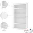 thumbnail image 2 of Bestar Universel 36W Bookcase in antigua, 2 of 9