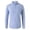 Blue, variant on Ketyyh-chn99 Dress Shirts for Men Regular Fit Fashion Men'S Fashion Spring And Summer Casual Long Sleeved Lapel Solid Color Shirt Shirt Blue,3XL