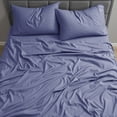 thumbnail image 3 of Nestl RV/Short Queen Sheet Set, 1800 Series Microfiber Deep Pocket 4 Piece Bed Sheet Set, 3 of 7
