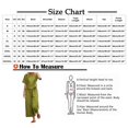 thumbnail image 5 of CHOK Femmes 2 Pièce Tenue Lin Récolte Manches Courtes Haut Salon Correspondant Ensembles et Pantalons Longs Survêtements Rose Chaud L, 5 of 5