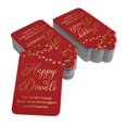 thumbnail image 2 of Inkdotpot Pack Of 100 Real Gold Foil Paper Tags Happy Diwali Favor Hang Tags, 2 of 6