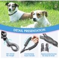 thumbnail image 3 of Dog Leash with Comfortable Padded Handle and Highly Reflective Threads Dog Leashes for Medium and Large Dogs -Black, 3 of 7