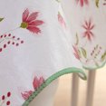 thumbnail image 2 of Langgg Floral Pattern Waterproof Oil-proof Coffee Table Cloth Tablecloth PVC Plastic Rectangular Table Cover, 2 of 6